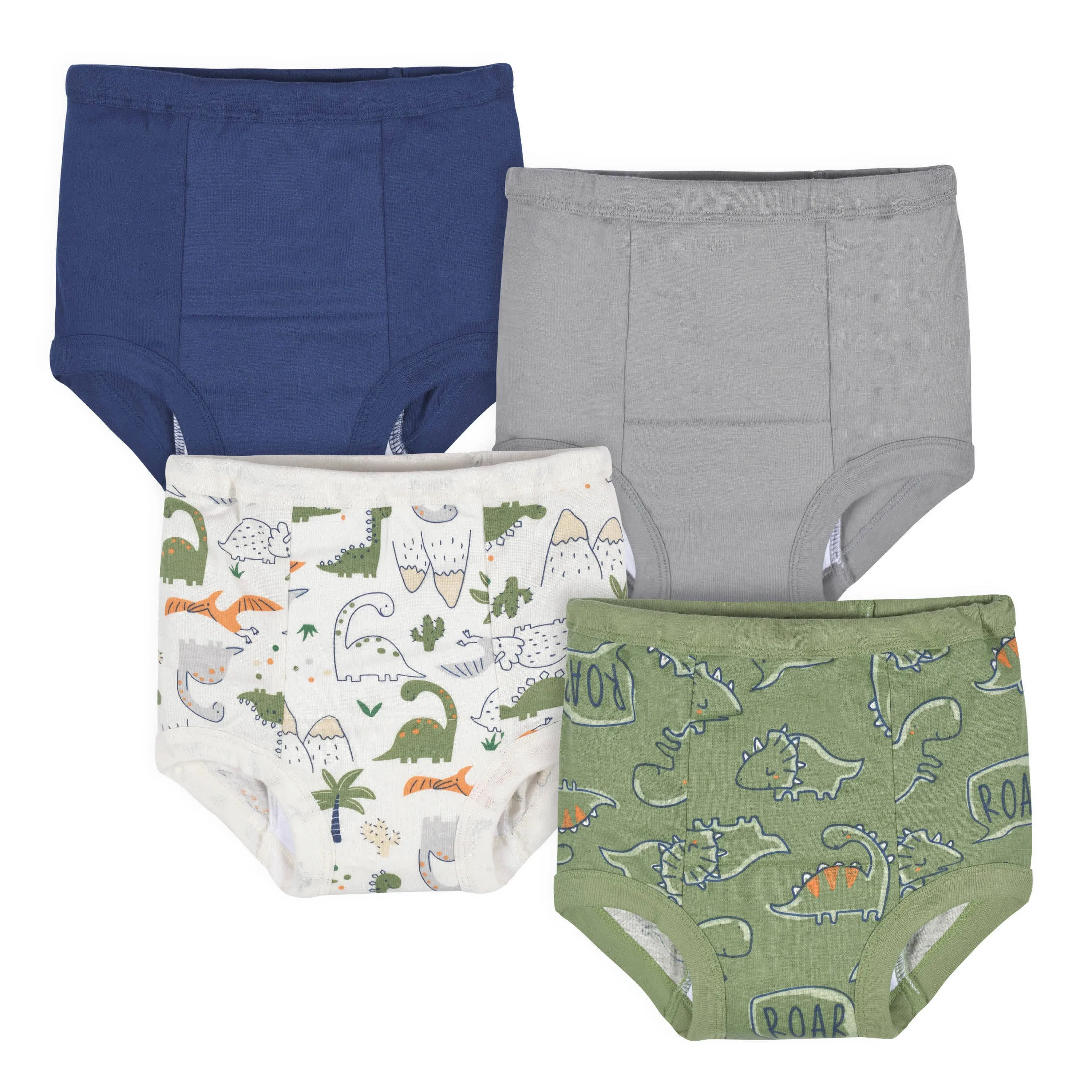 Gerber Baby Boys' Infant Toddler 4 Pack Potty Training Pants Underwear