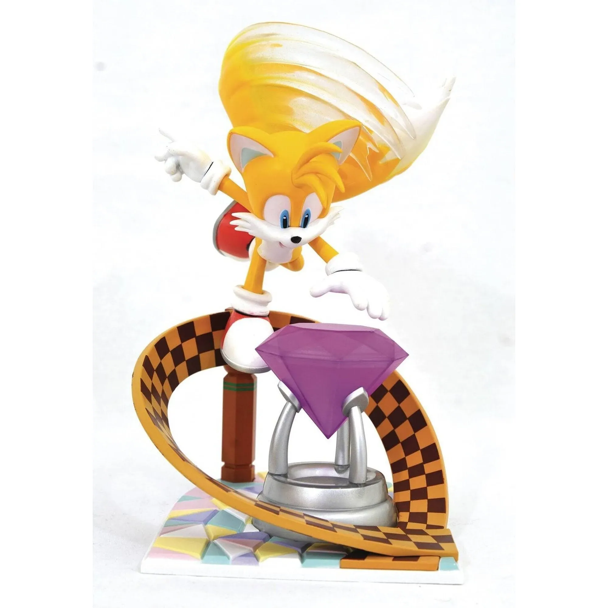 Sonic The Hedgehog Diamond Gallery Tails Figure