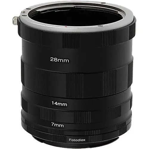 Fotodiox Canon Eos Macro Extension Tube Set for Extreme close-ups