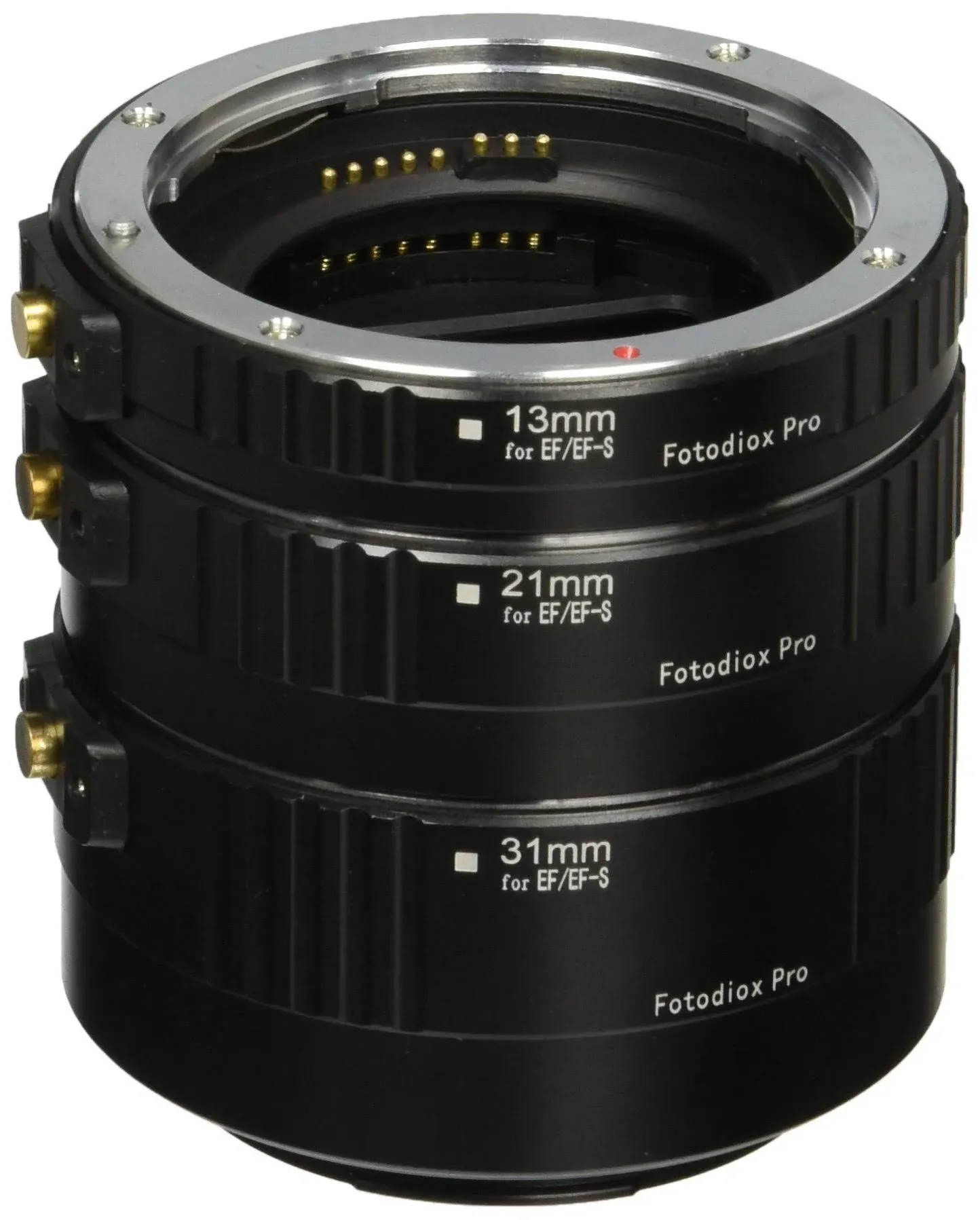 Fotodiox Pro Auto Macro Extension Tube, 21mm Section - for Canon EOS EF/EF-s Lenses for Extreme Close-up with Autofocus and Auto-Exposure