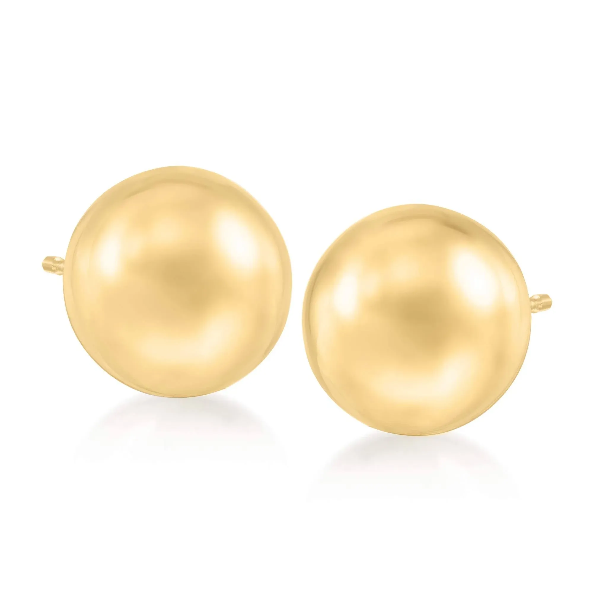 Ross-Simons 14kt Yellow Gold Ball Stud Earrings