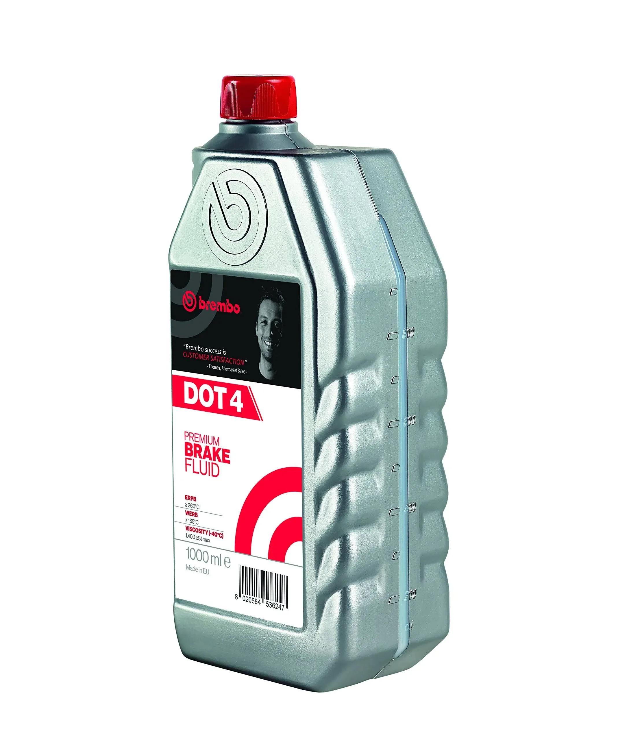 Brembo - Dot 4 Brake Fluid - 1 Liter - L04010