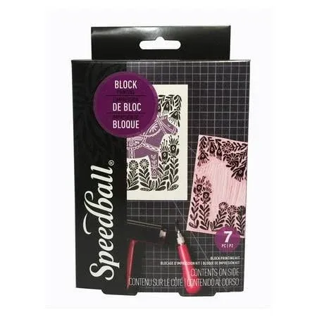 6 Pack: Speedball® Super Value Block Printing Starter Kit