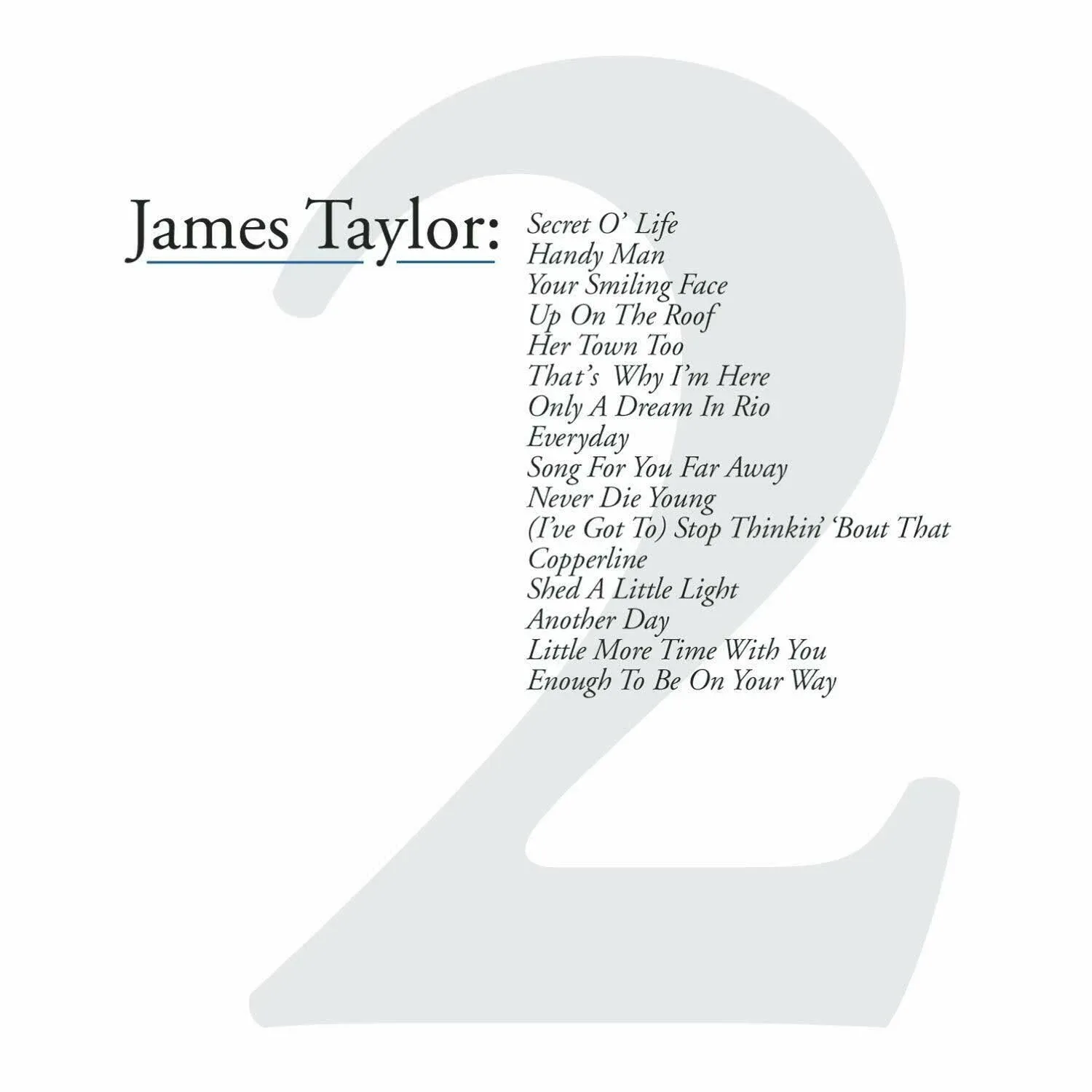 James Taylor - Greatest Hits, Vol. 2