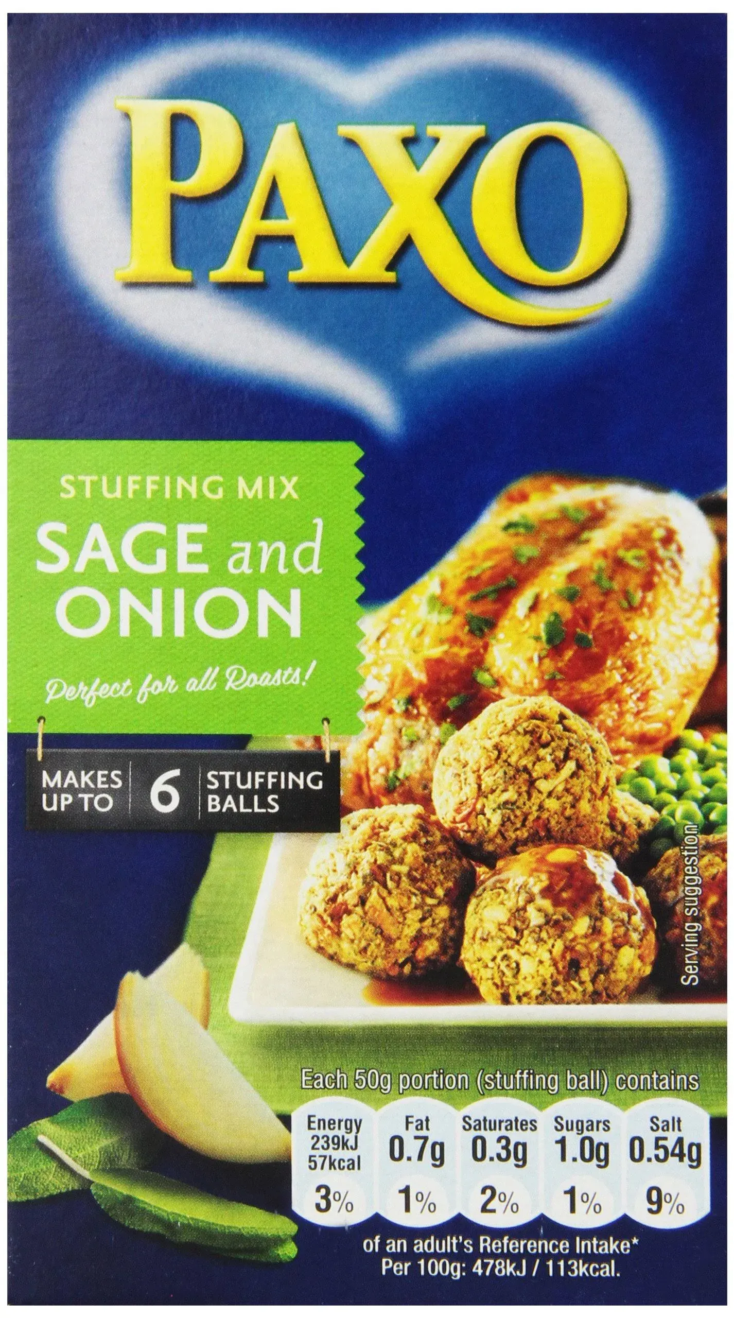 Paxo Sage Onion Stuffing