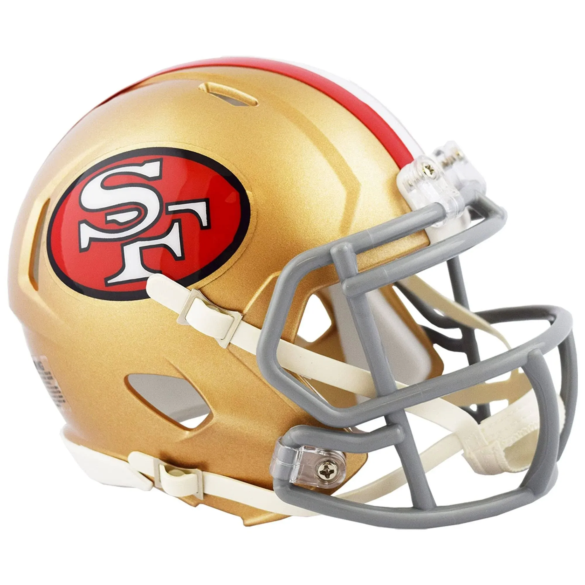 San Francisco 49ers 1964-1995 64-95 Riddell Throwback Speed Mini Helmet