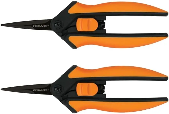 Fiskars Micro-Tip Non Stick Pruning Snips