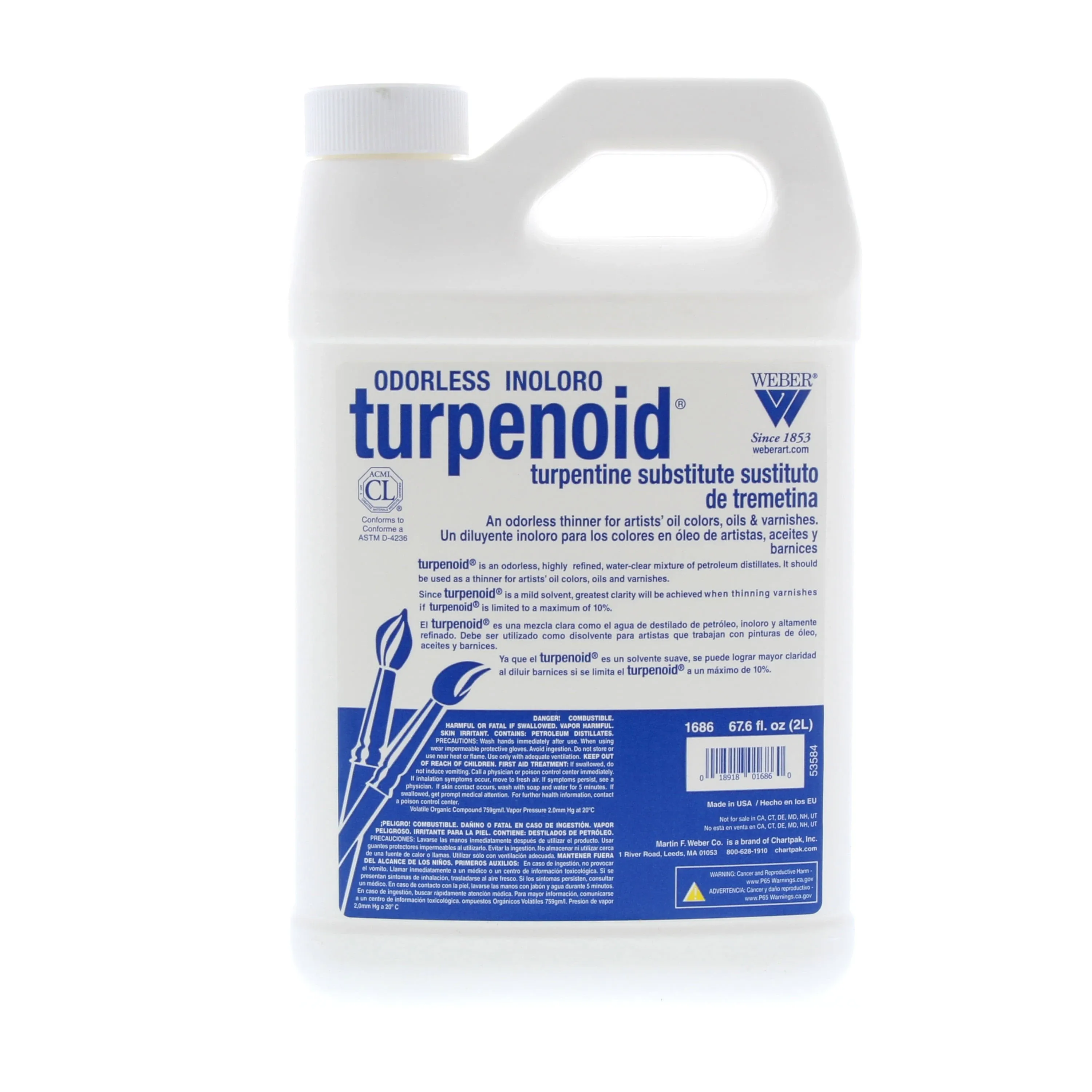 Weber Odorless Turpenoid 32 fl oz