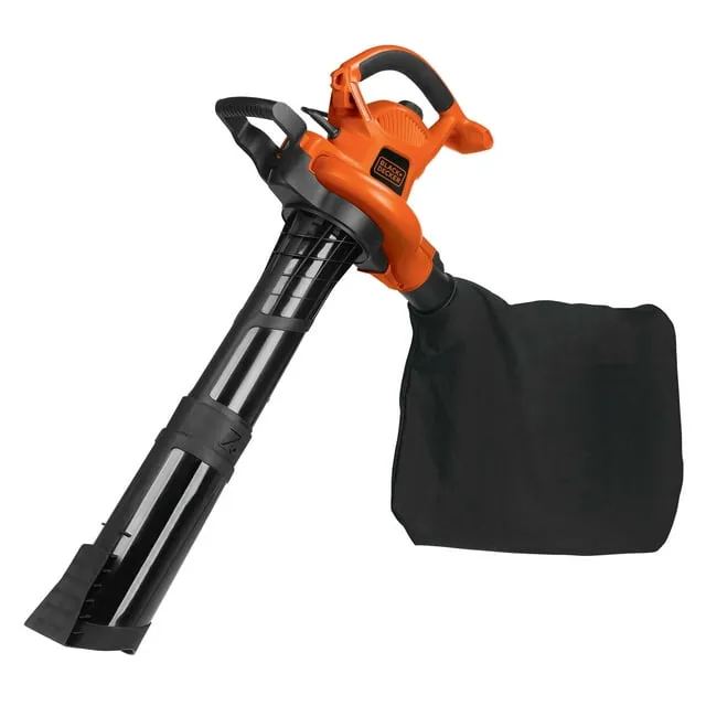 BLACK+DECKER 400-CFM 250-MPH Corded Electric Handheld Leaf Blower