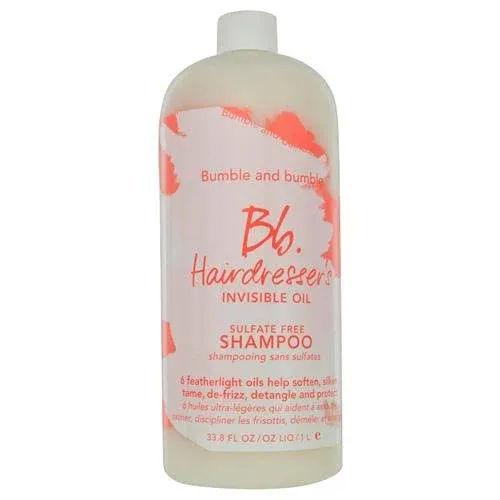 Bumble and Bumble Hairdressers Invisible Oil Shampoo for Unisex, 33.8 Fl Oz