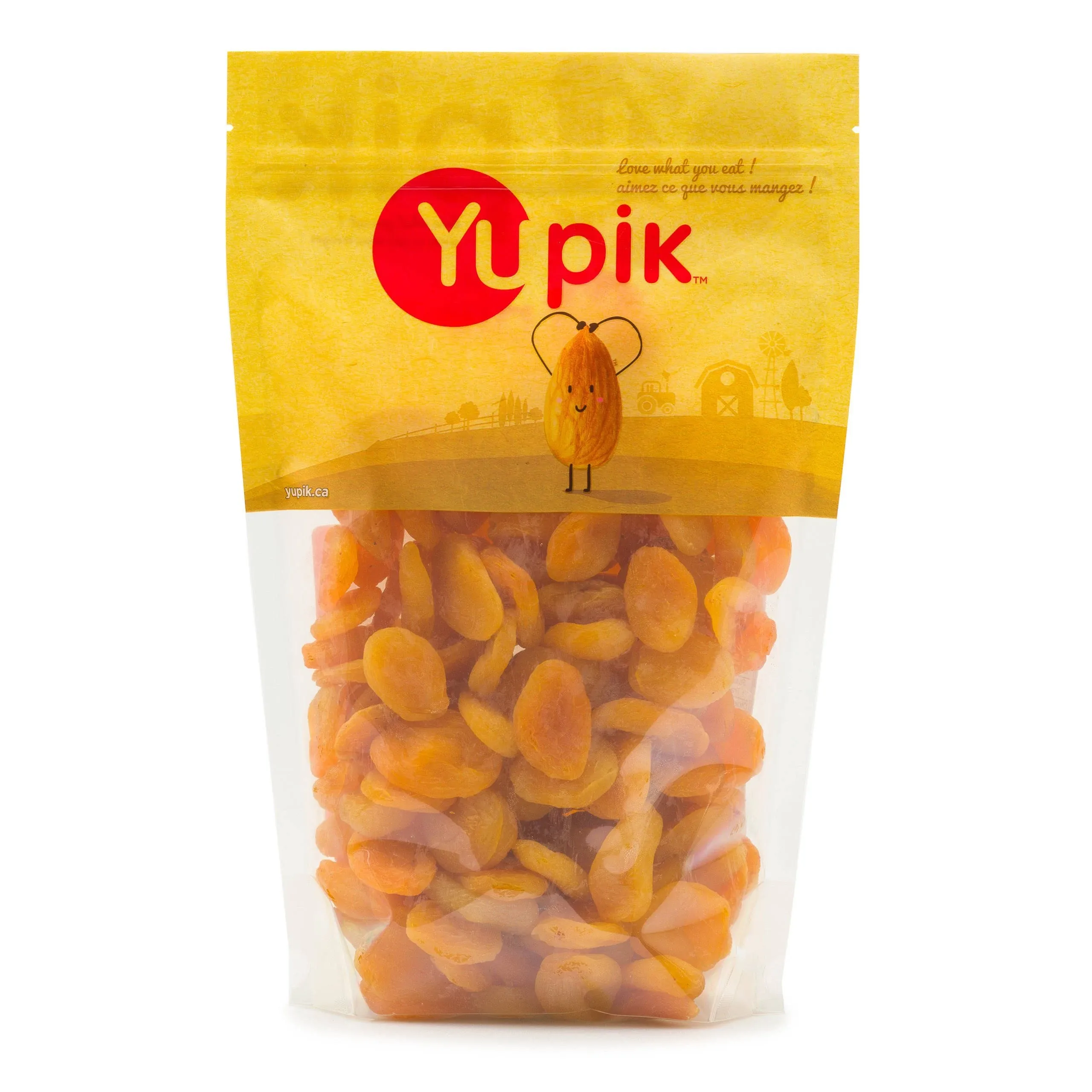 Yupik Dried Turkish Apricots, 2.2 lb, Dried Fruits, Pitted Apricots, No Added Sugar, Naturally Sweet, Oil-free, Source of Fiber, Healthy Snacks, Ideal for Baking & Topping