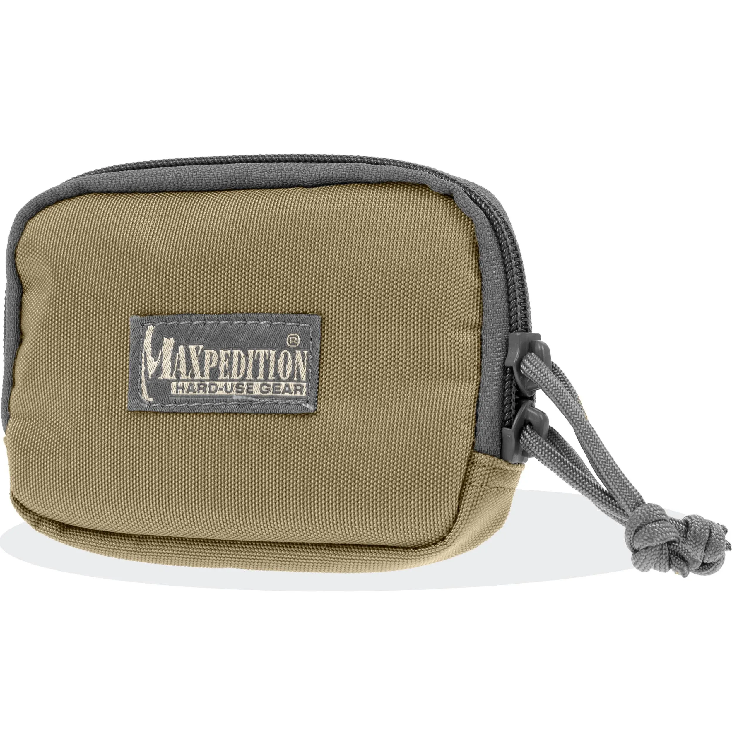 MAXPEDITION Hook-&-Loop 3" x 5" Zipper Pocket (Khaki-Foliage)