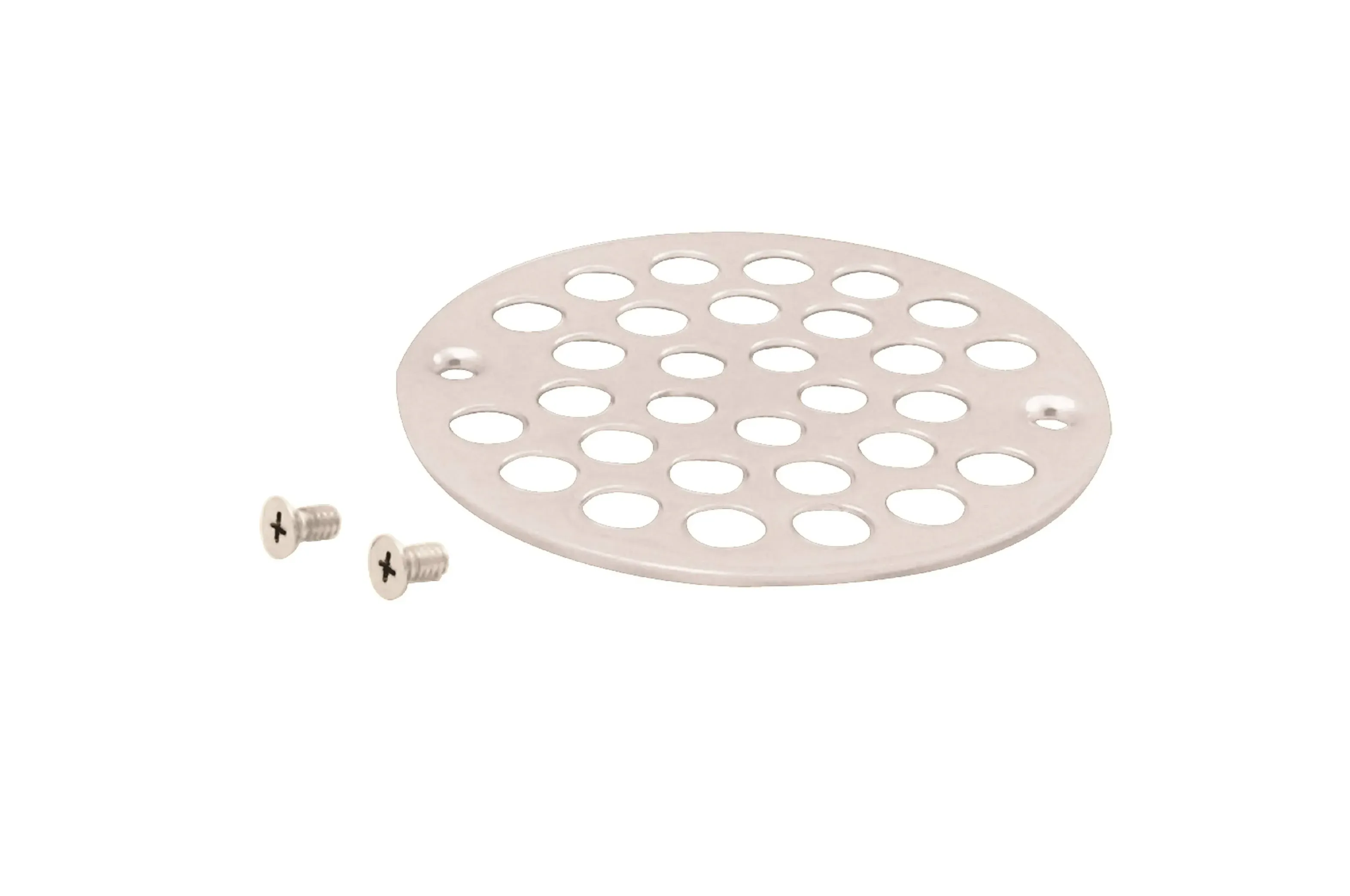 West Brass 4" O.D. Shower Strainer Cover