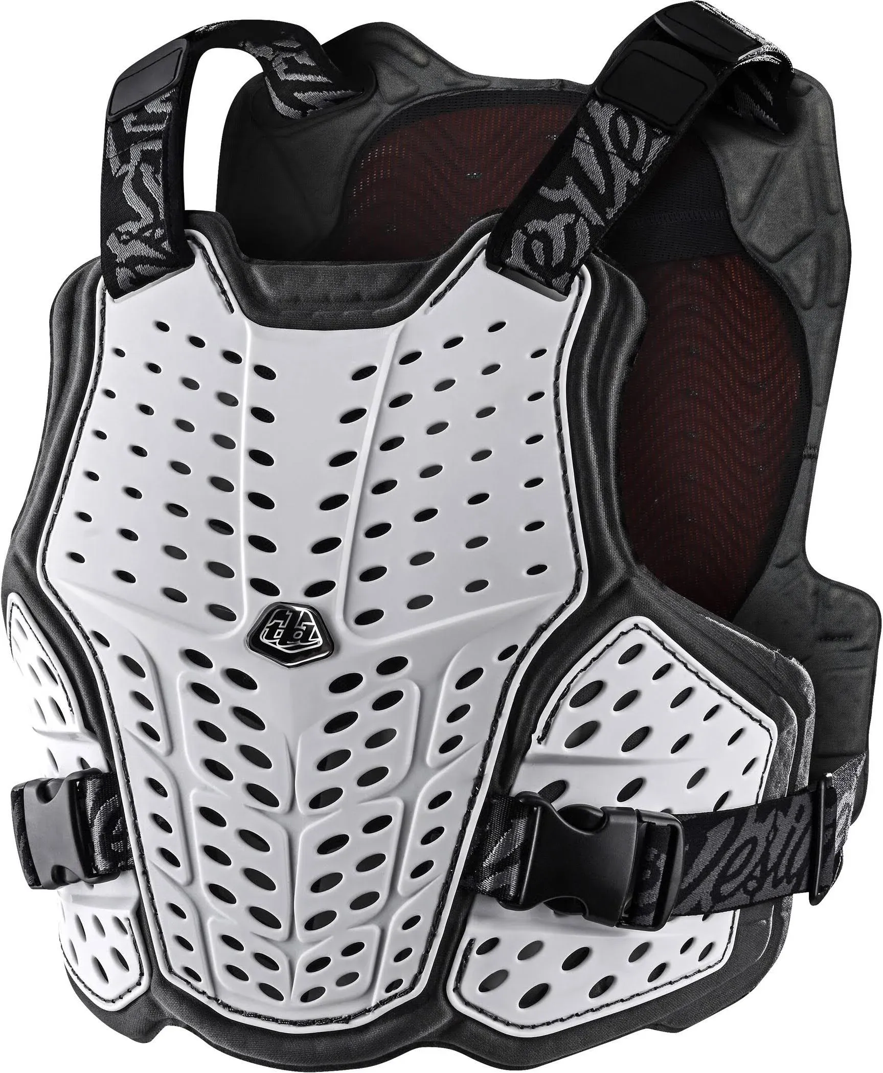 Troy Lee Designs Adult RockFight CE Flex Chest Protector White Size X-Small/Smal