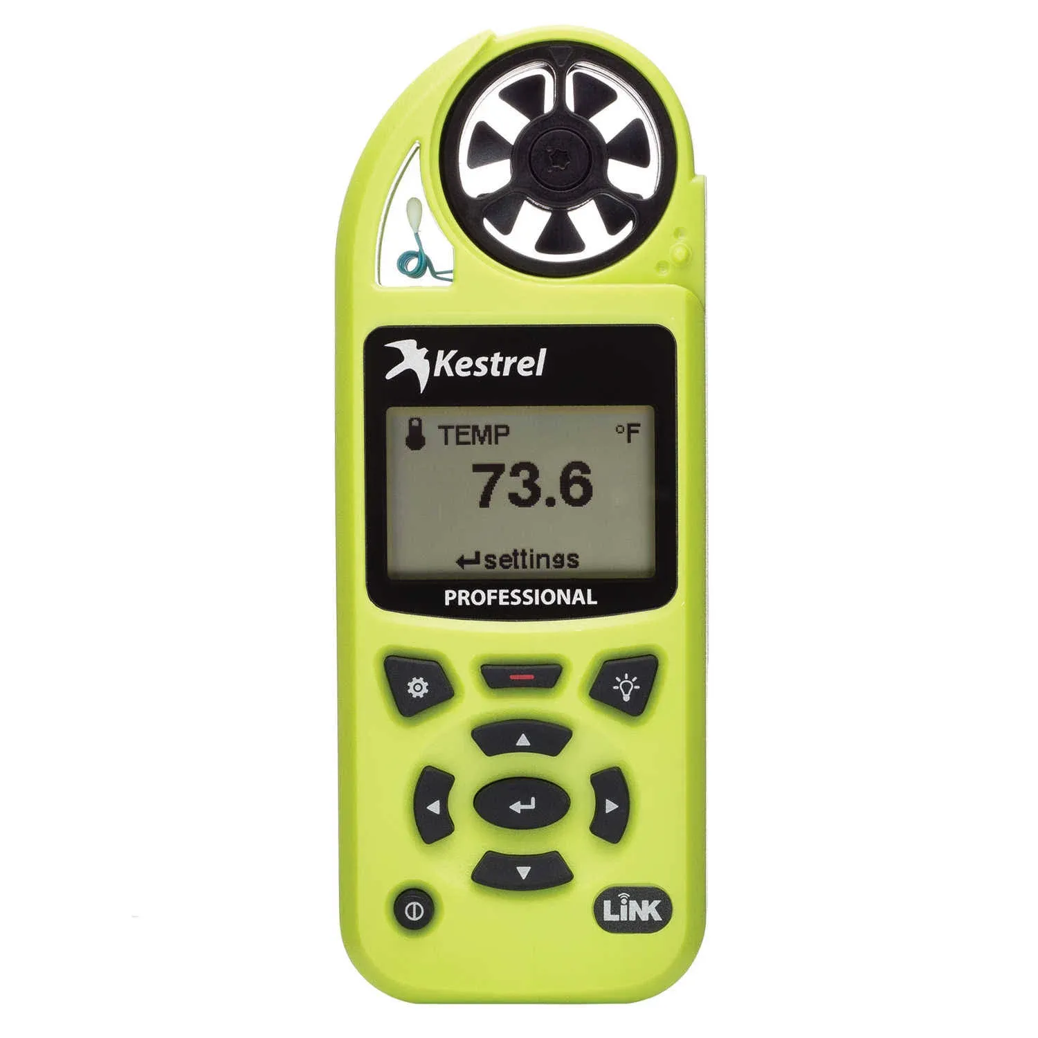 Kestrel 5200 Professional Environmental Meter with Link, Hiviz Green