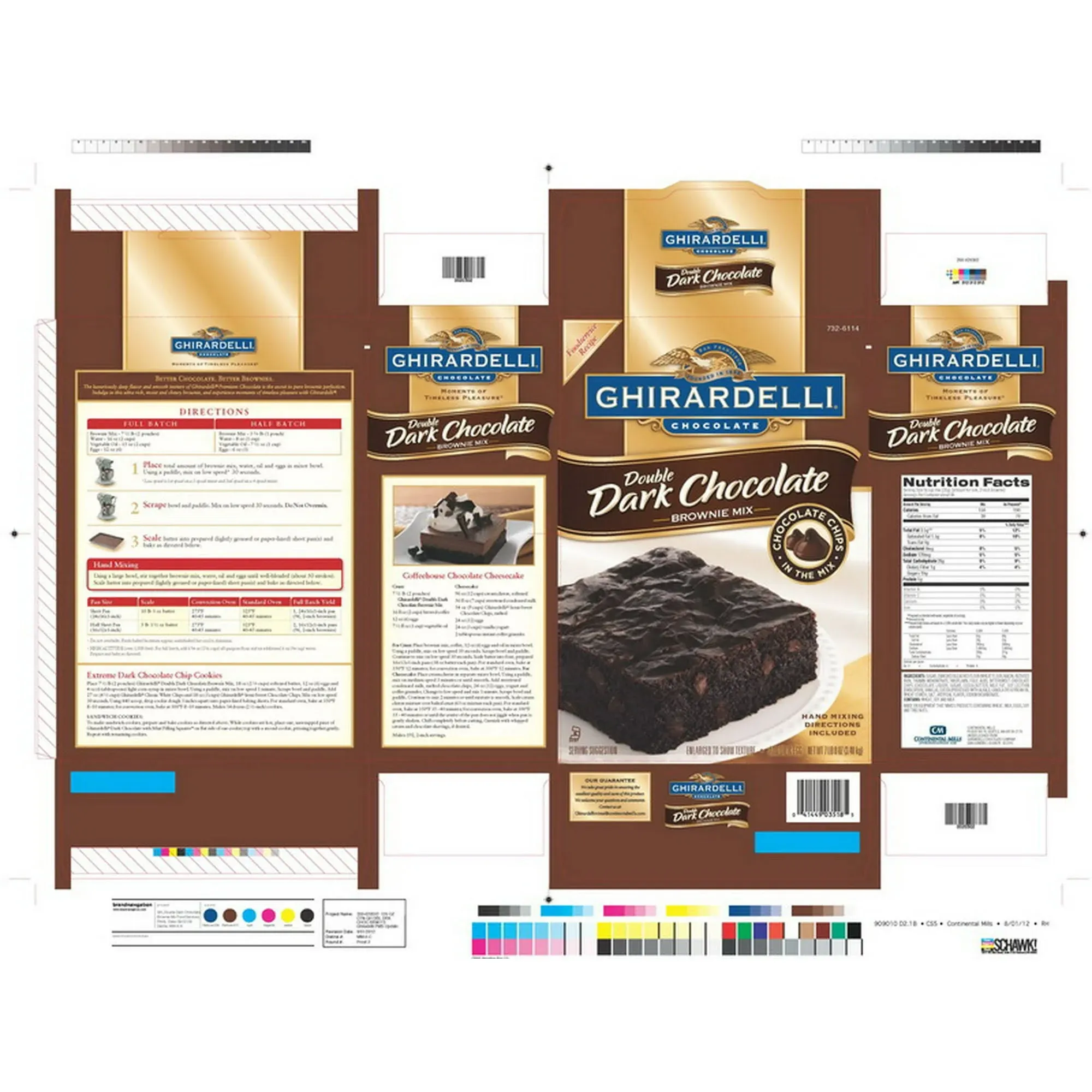 Ghirardelli Dark Chocolate Brownie Mix