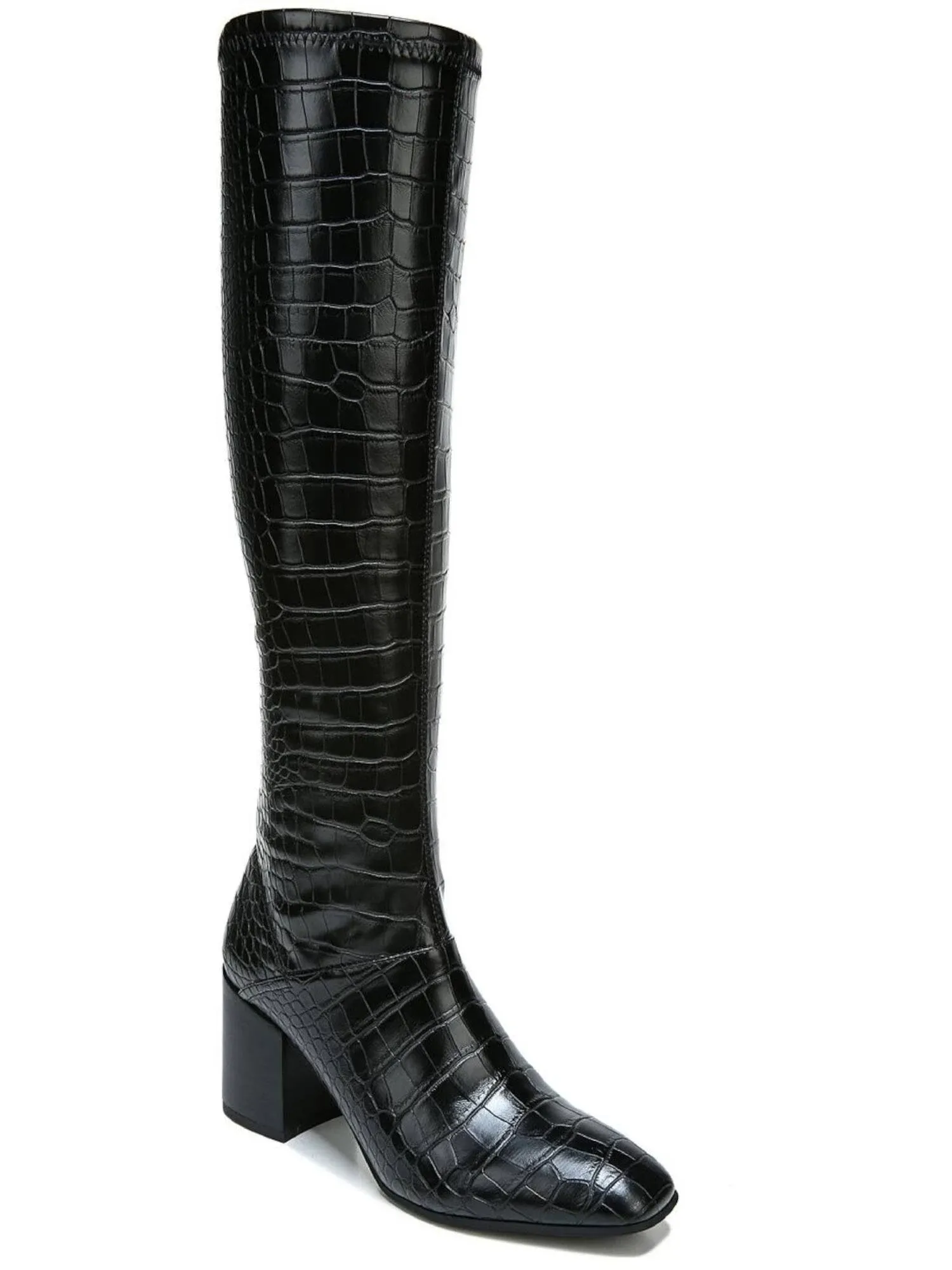 Tribute Womens Wide Calf Faux Leather Mid-Calf Boots