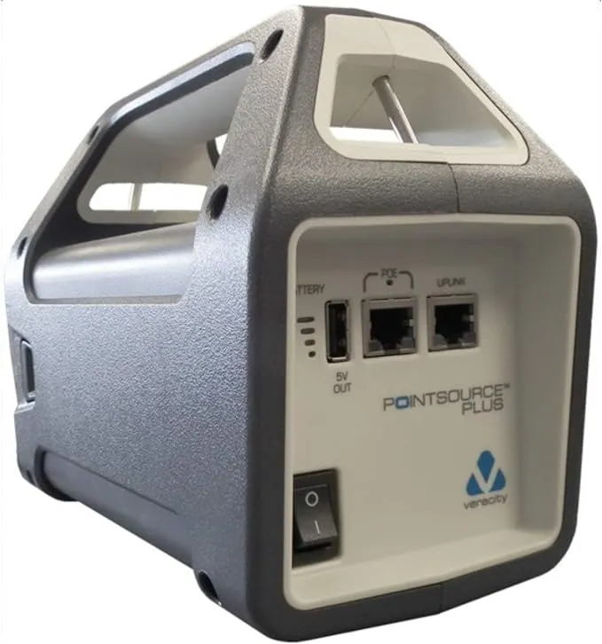 Veracity PointSource Plus Portable Battery Powered PoE Injector