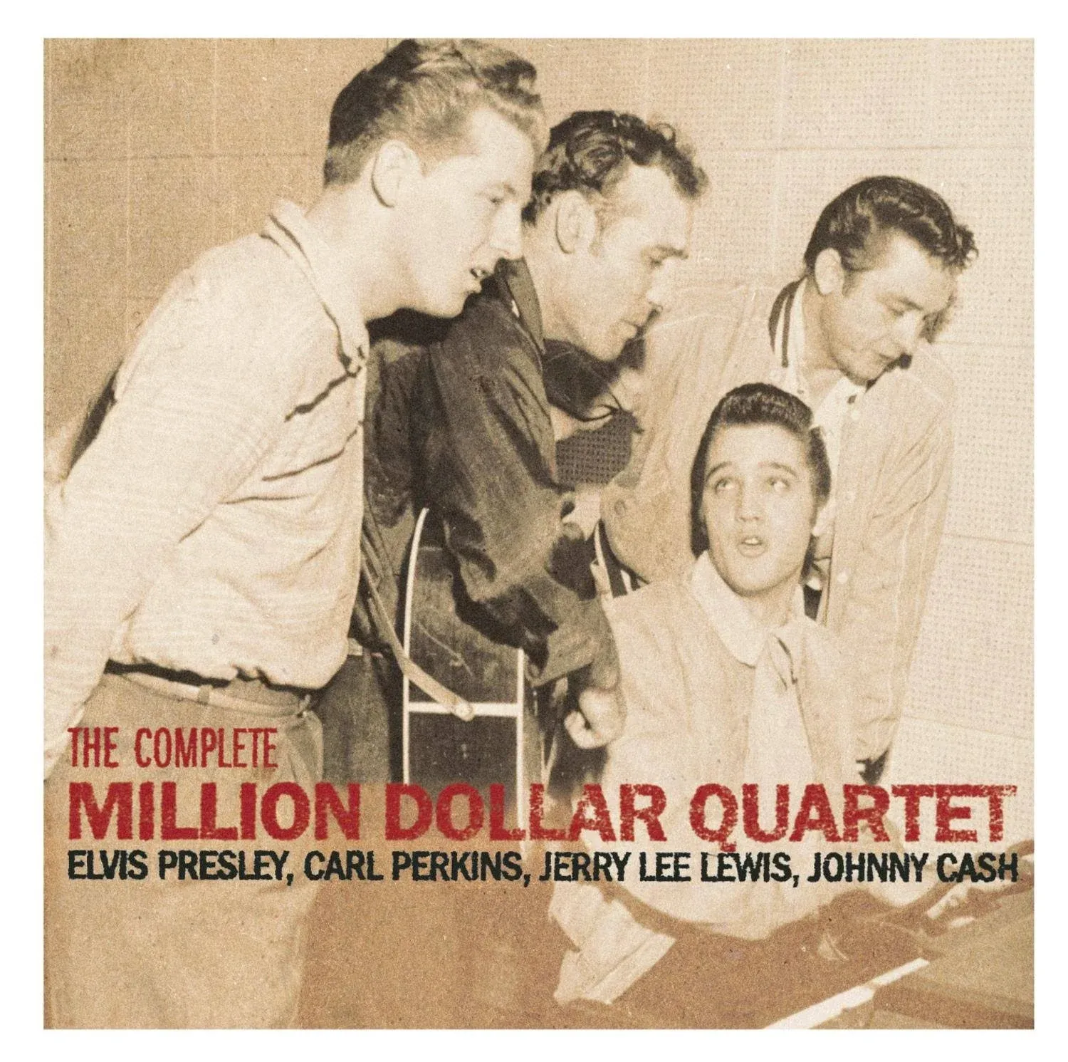 Elvis Presley - The Complete Million Dollar Quartet (Audio CD) (Carl, Jerry, Jo)