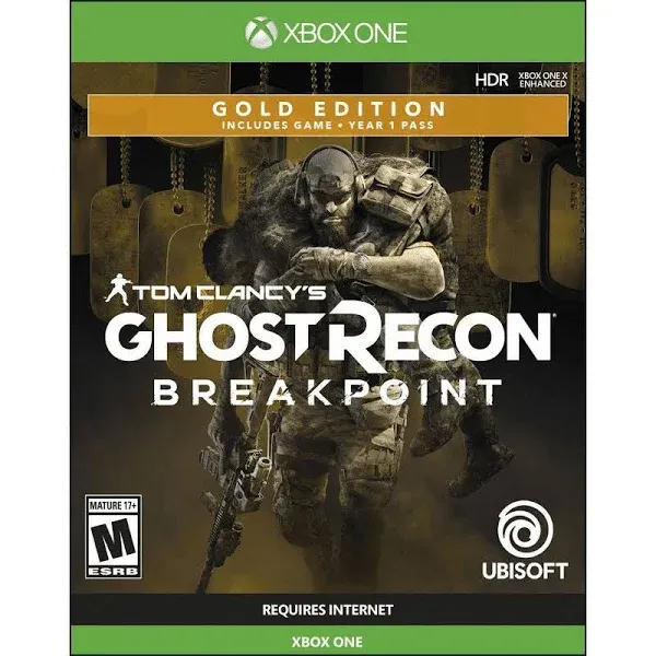 Tom Clancy's Ghost Recon Breakpoint Gold Edition - Xbox One [Digital Code]