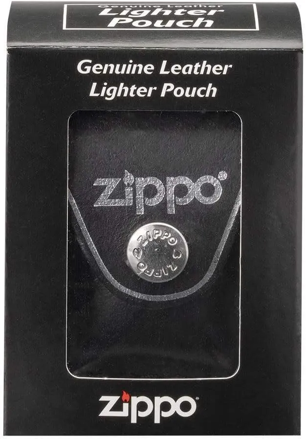 Zippo Lighter Pouch with Clip, Black