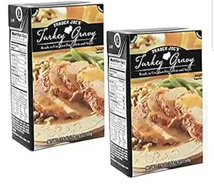 (2-Pck.) Trader Joe&#039;s Ready to Use Turkey Gravy - (17.6 oz) 500g each 