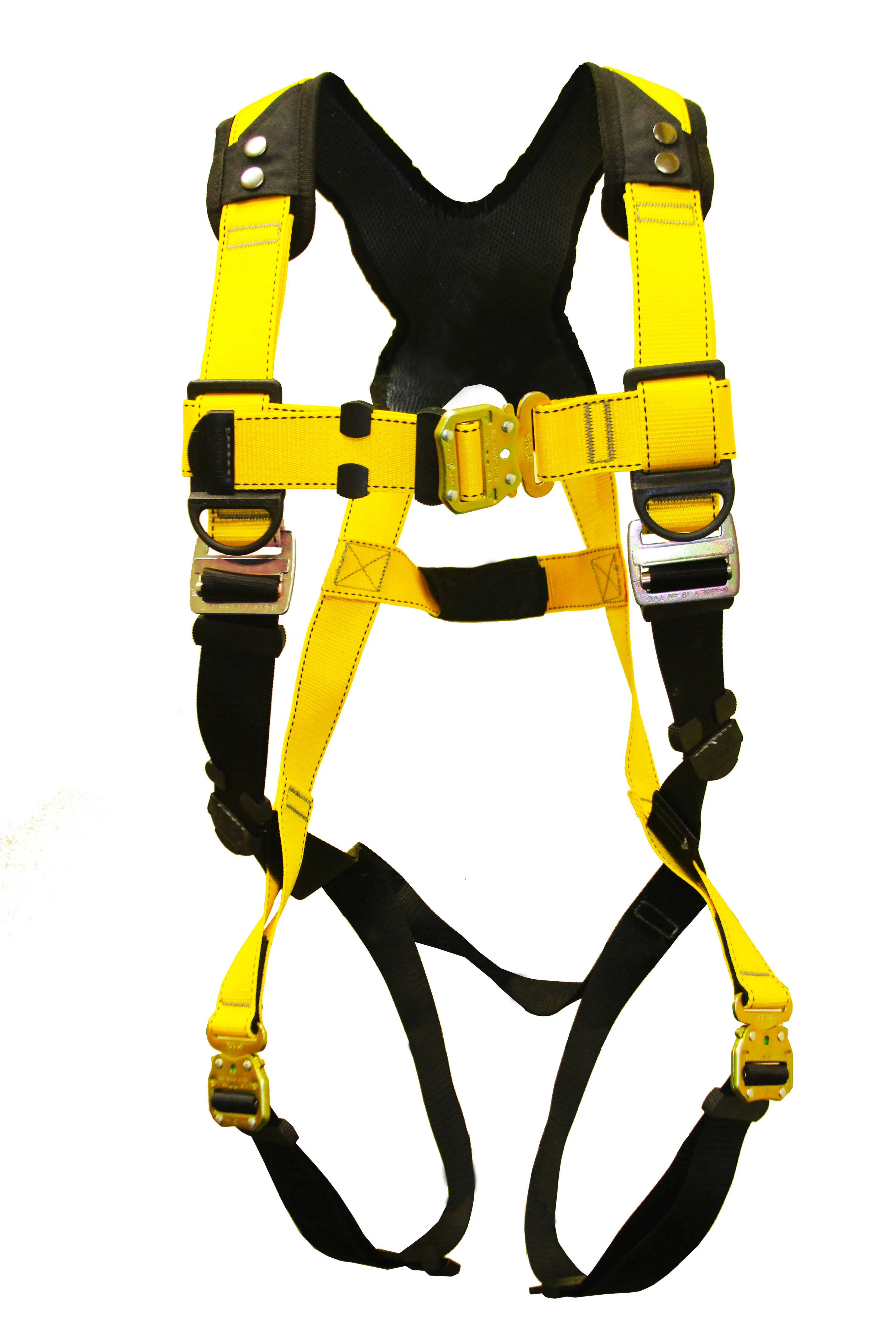 Guardian Fall Protection Series 3 Full-Body Harness with QC Chest/Legs Buckle XL-XXL