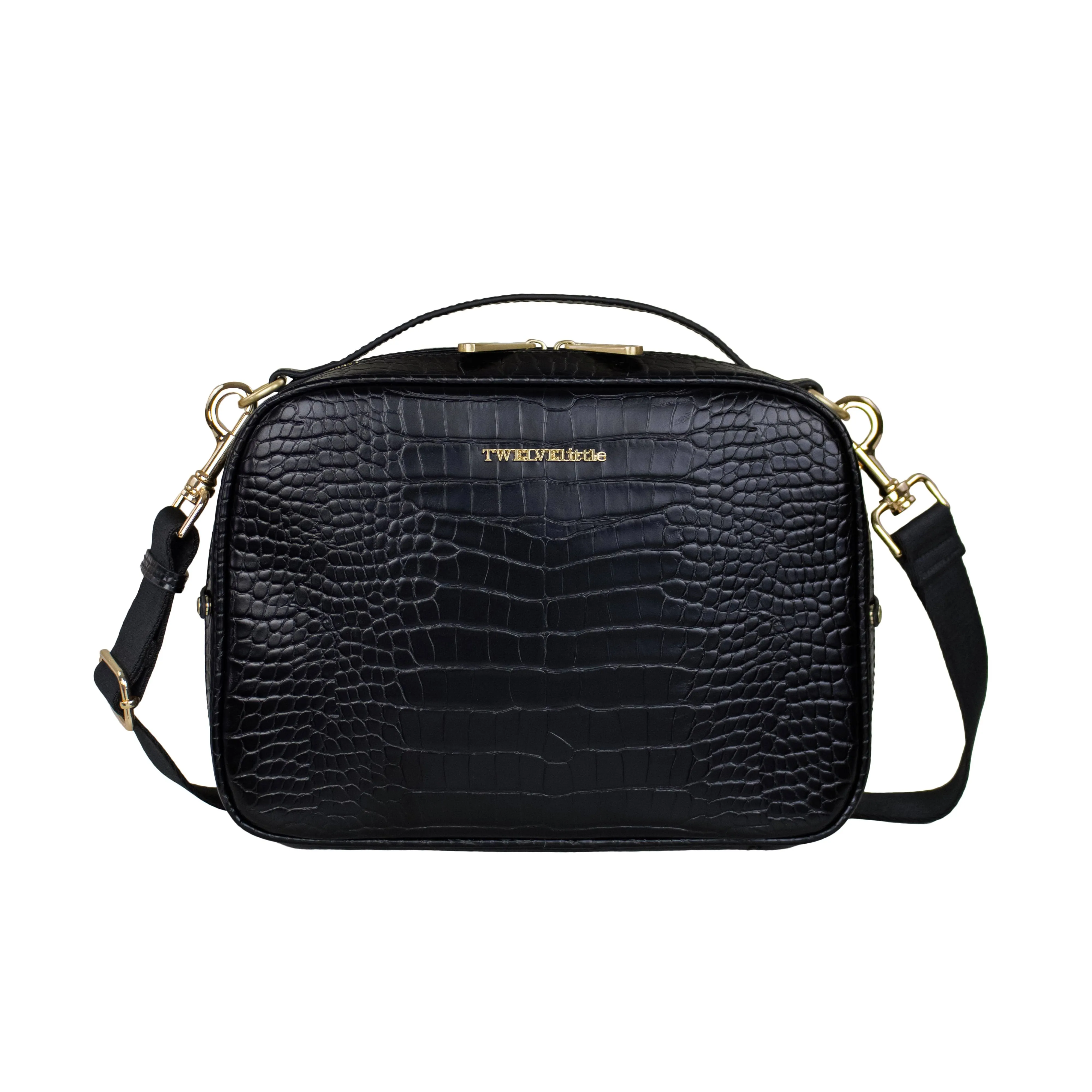 TWELVElittle Luxe Diaper Clutch - Black