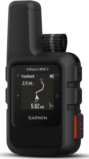 Garmin 010-02602-00 inReach Mini 2, Lightweight and Compact Satellite Communicator, Hiking Handheld, Orange