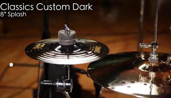 Meinl 8" Classics Custom Dark Splash Cymbal