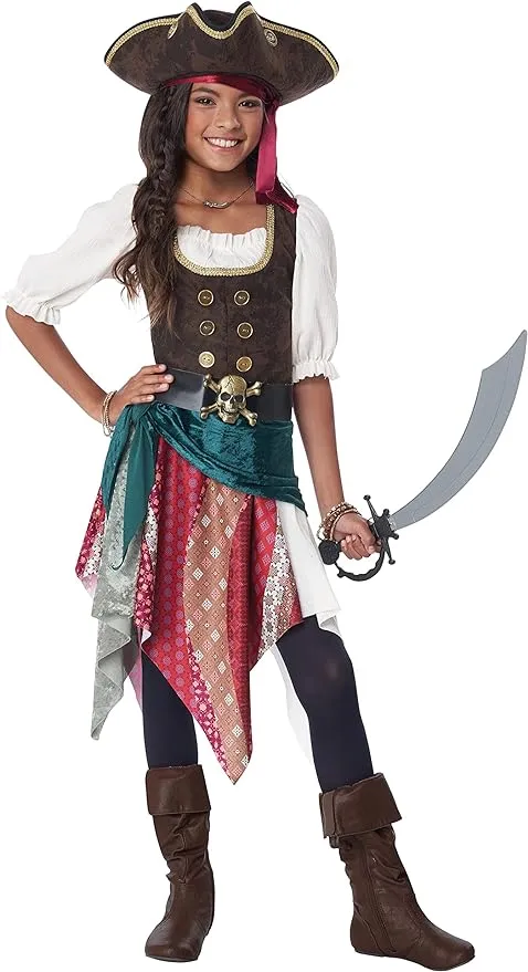 California Costumes, Boho Pirate, Child