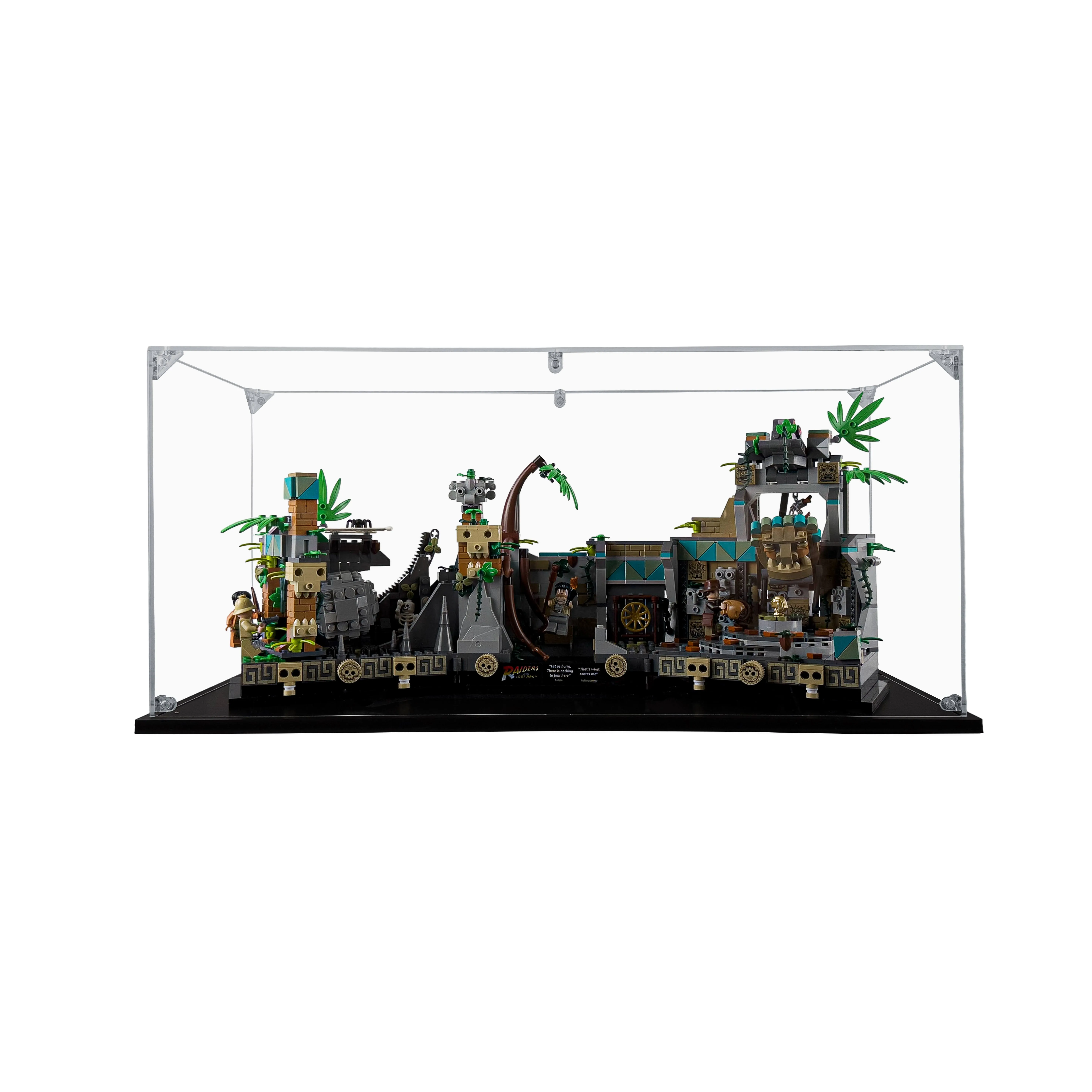 SONGLECTION Display Case for LEGO Temple of the Golden Idol 77015