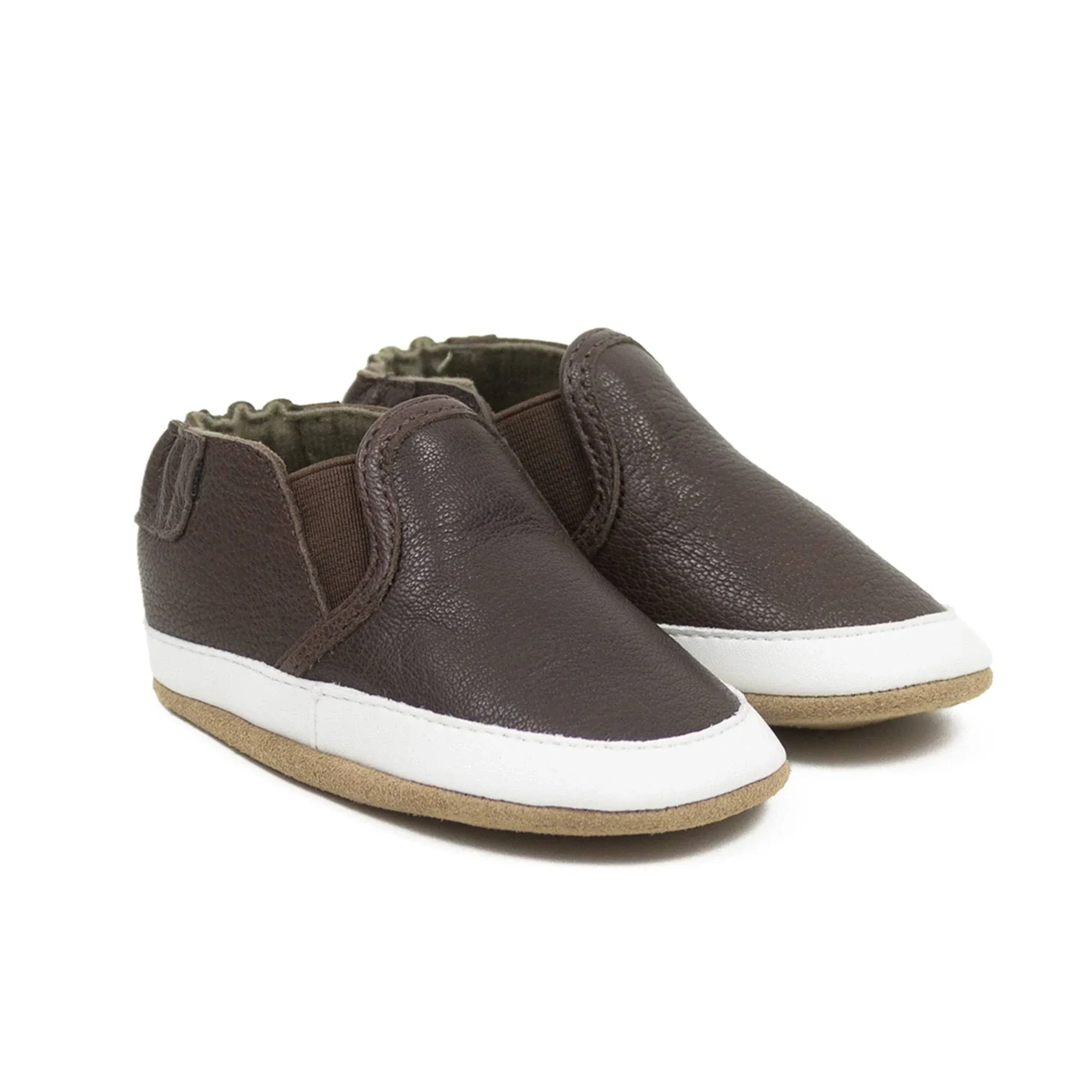 Liam Basic Soft Soles, Chocolate