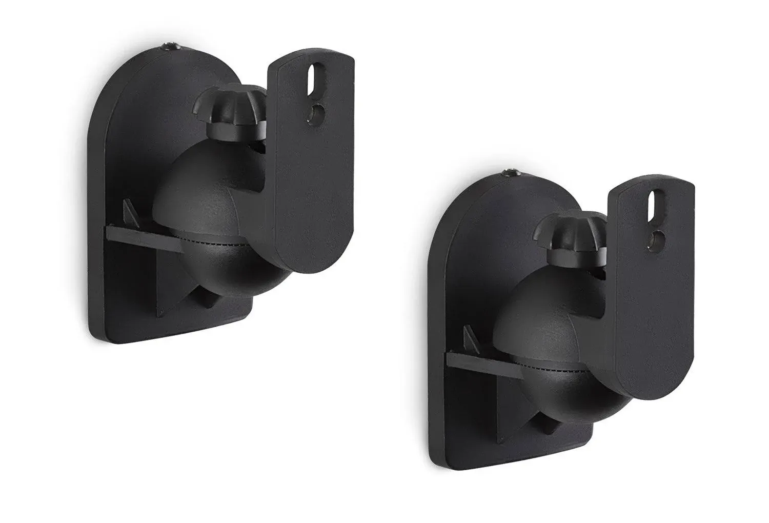 Mount-It! Dual Low Profile Universal Speaker Wall Mounts