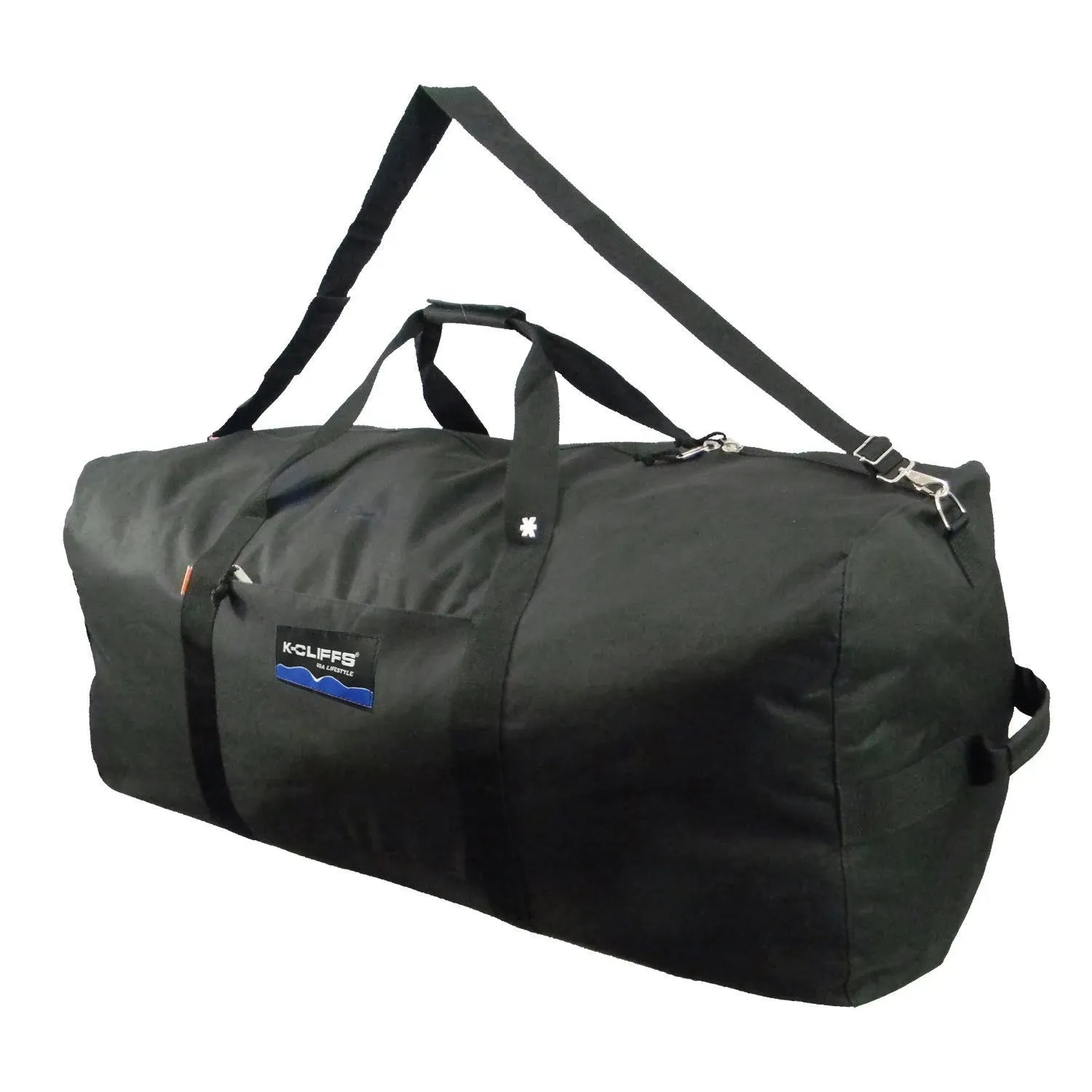 K-cliffs Heavy Duty Cargo Duffel Large Sport Gear Equipment Travel Bag Rooftop