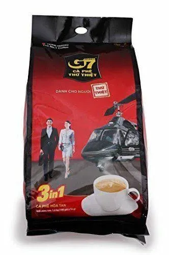 G7 3-in-1 The Original Instant Premium Vietnamese Coffee 100 Servings Sachets