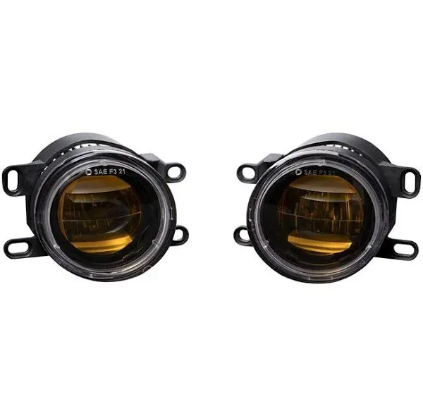 Diode Dynamics Elite Series Type CGX Fog Lamps Yellow Pair Universal Fog Lights DD5143P