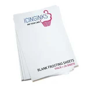 Icinginks Superior THIN Edible Frosting Sheets Pack