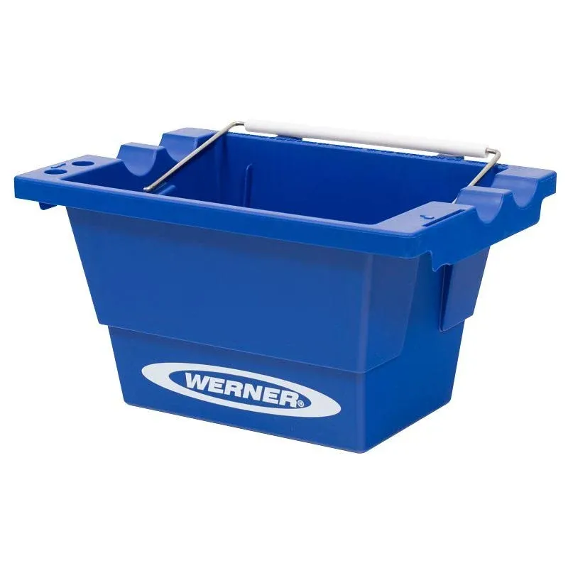 Werner Plastic 16.25-in Utility Bucket For Ladders