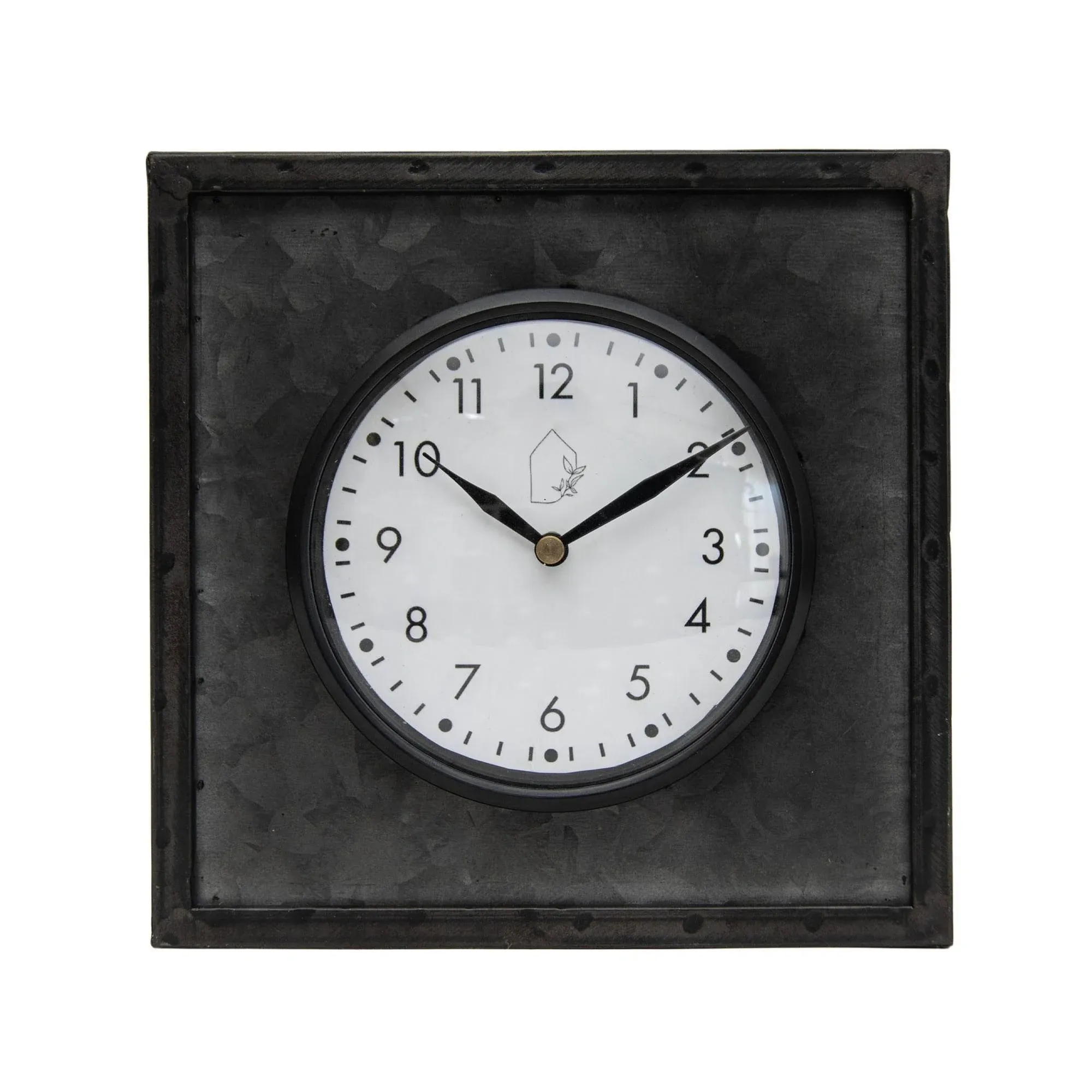 FORESIDE  HOME &amp; GARDEN NWT Logan tabletop clock -7.75”