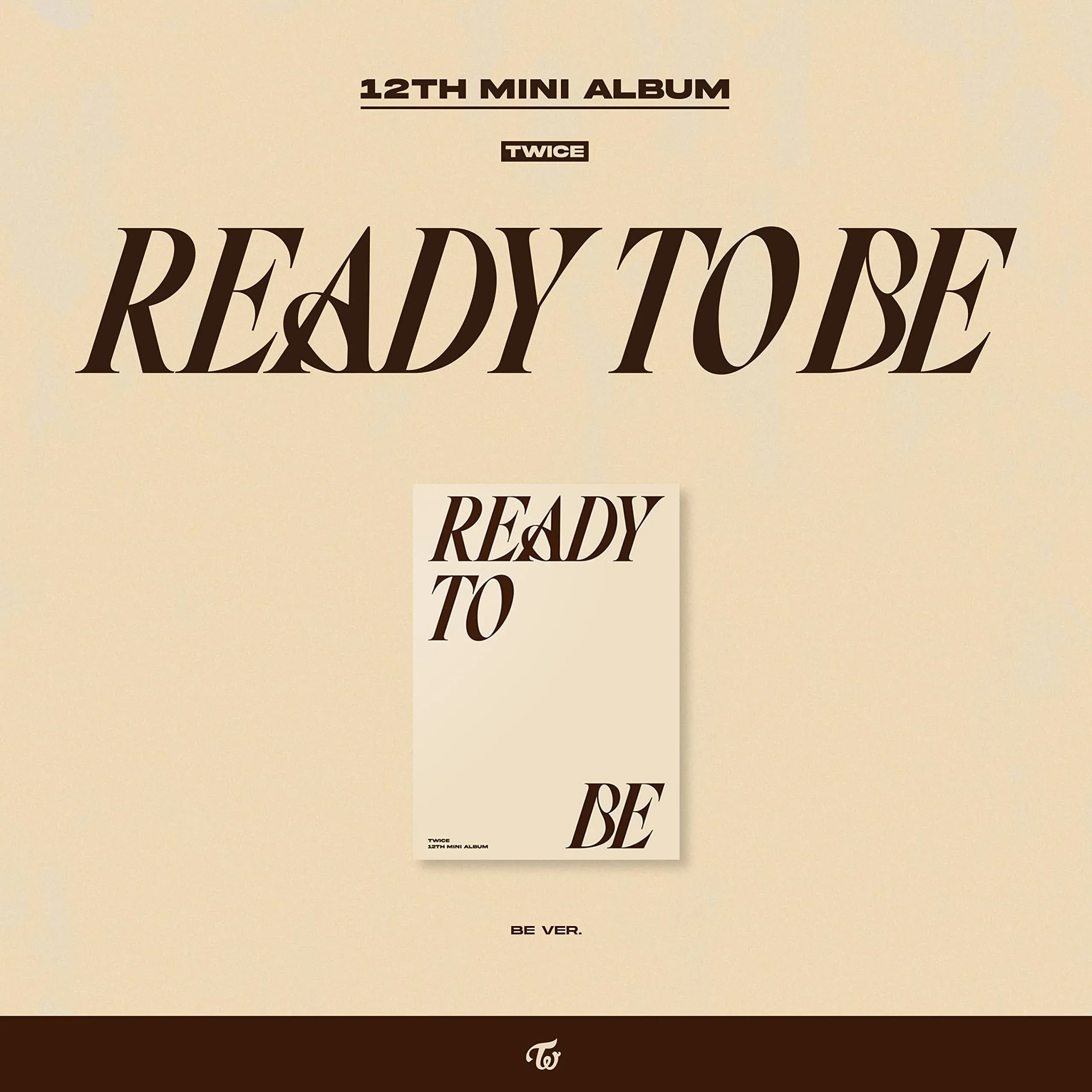 TWICE READY TO BE (BE VER.) CD