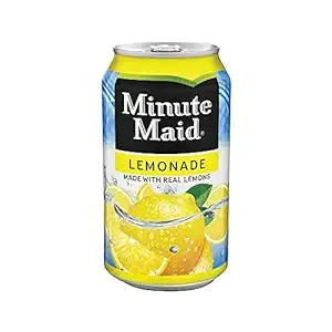 Minute Maid Lemonade Fruit Juice, 12 fl oz, 12 Cans