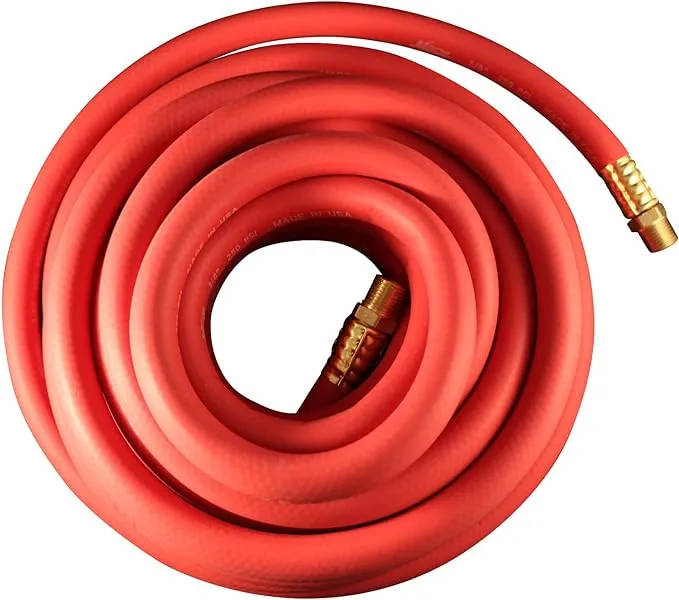 Milton 1636-1 50' 1/2 inch ID EPDM Rubber Air Hose