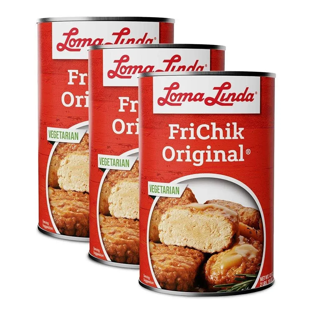 Loma Linda - FriChik (40 oz.) - (3 Pack) Meatless Fried Chicken - Vegetarian