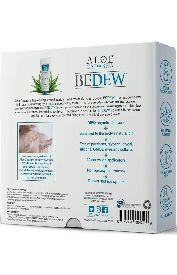 Aloe Cadabra BeDew Organic Intimate Moisturizer System