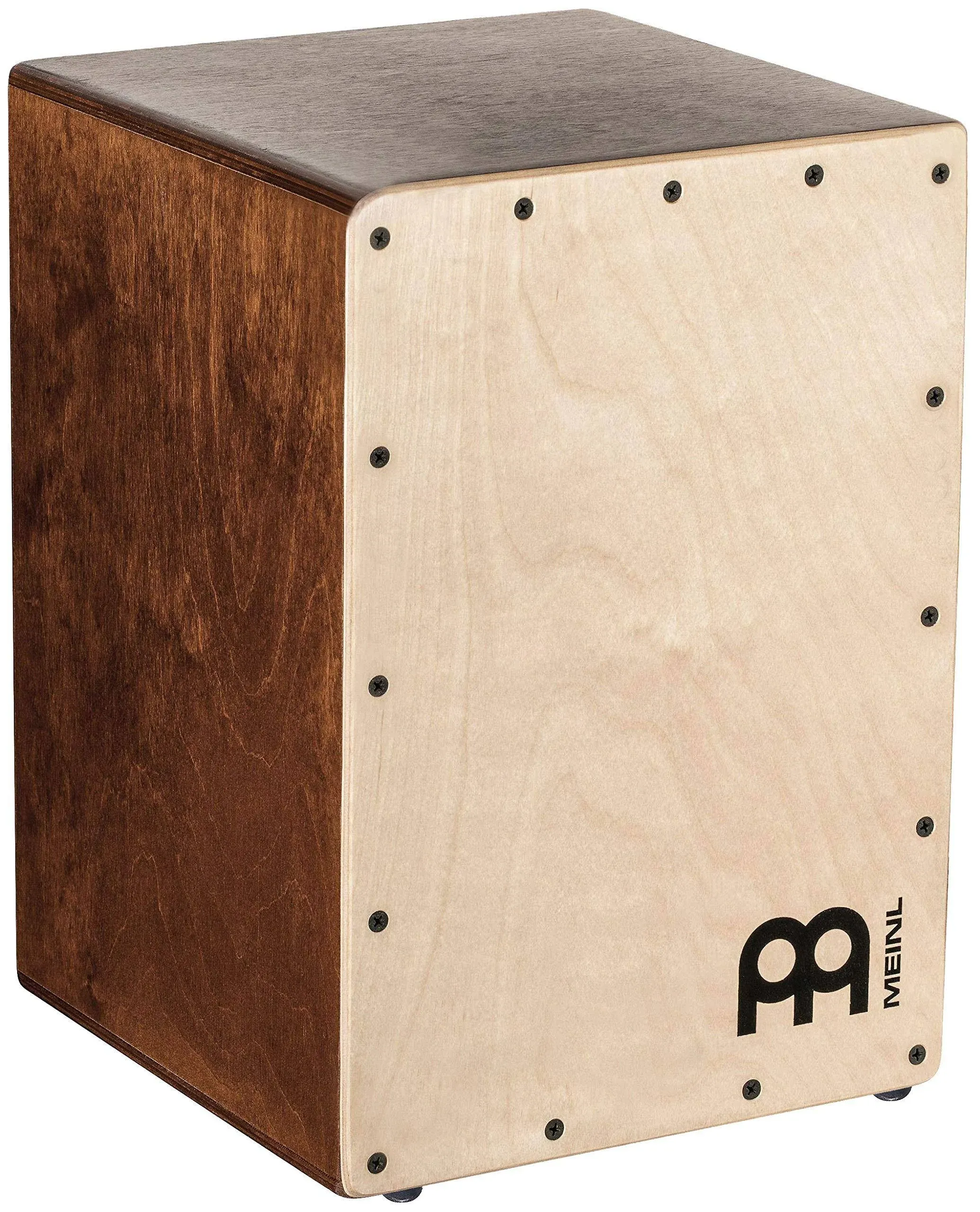 Meinl Percussion Jam Cajon Box Drum with Snare and Bass Tone for Acoustic Music — Made in Europe — Baltic Birch Wood, Play with Your Hands, 2-Year Warranty (JC50LBNT)