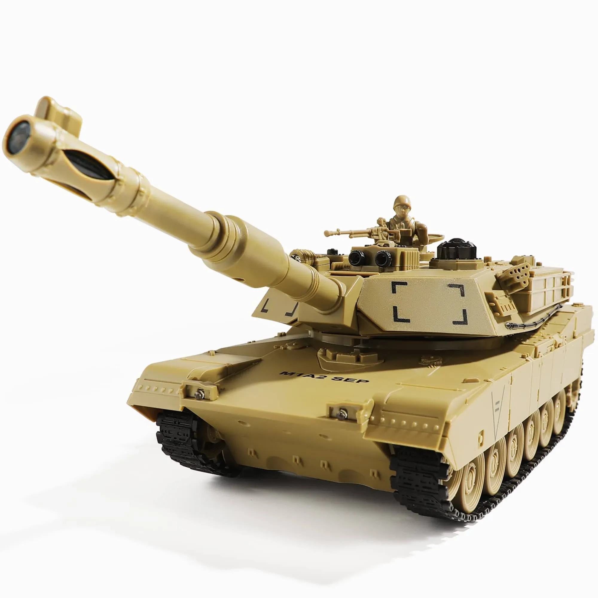 1:28 RC US Mia2 Army Tank