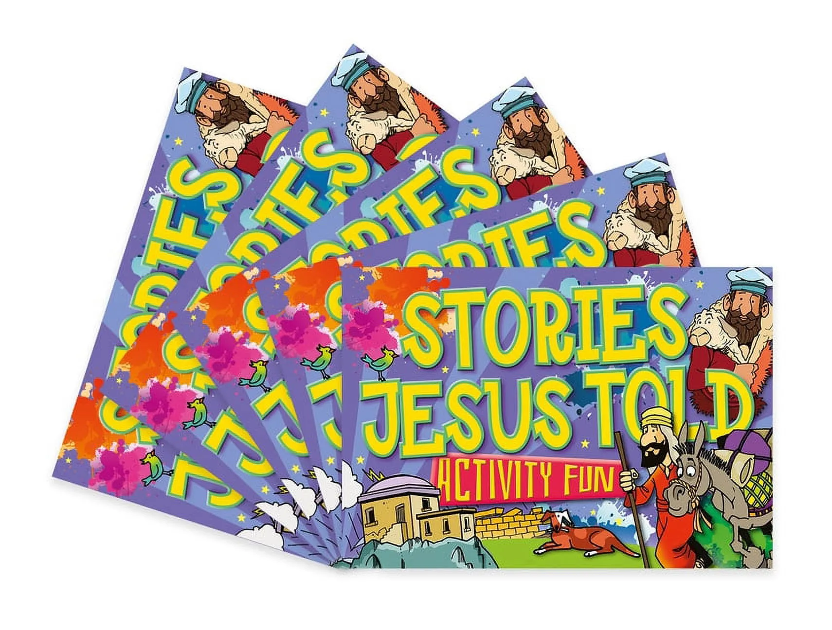 Candle Activity Fun: Stories Jesus Told Activity Fun : 5 Pack (Paperback)