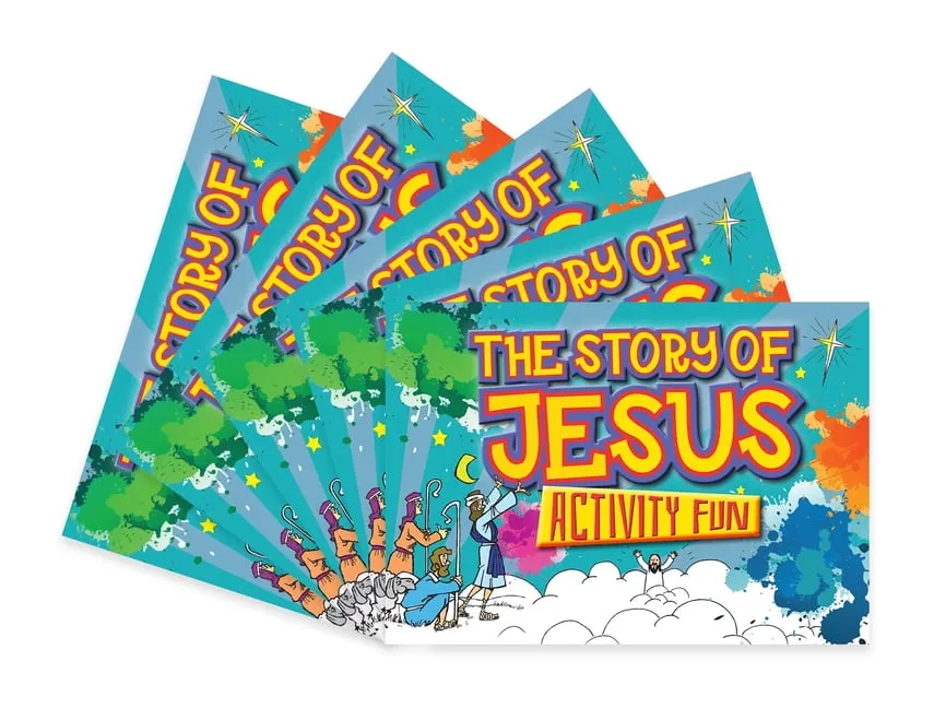 Candle Activity Fun: The Story of Jesus Activity Fun : 5 Pack (Paperback)