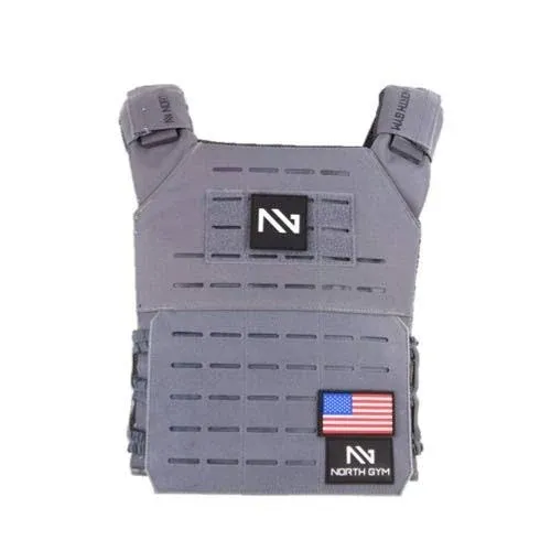 Adjustable Weighted Vest/Incl. 2 Innovative Moulded Weights for Best fit / 14lbs / 20lbs/ 30lbs